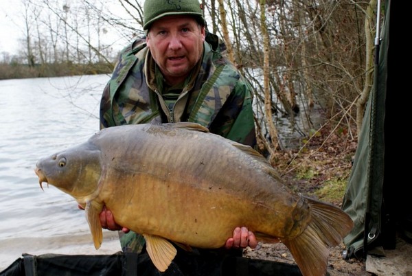 big winter carp for old oaks lake in France