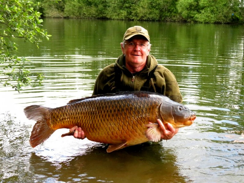 62lb huge common carp at Old Oaks in France