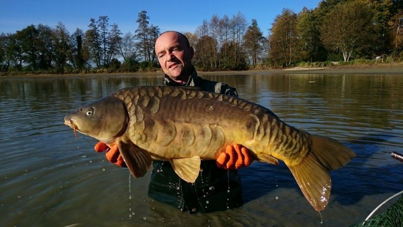 Jonchery carp fishing in france