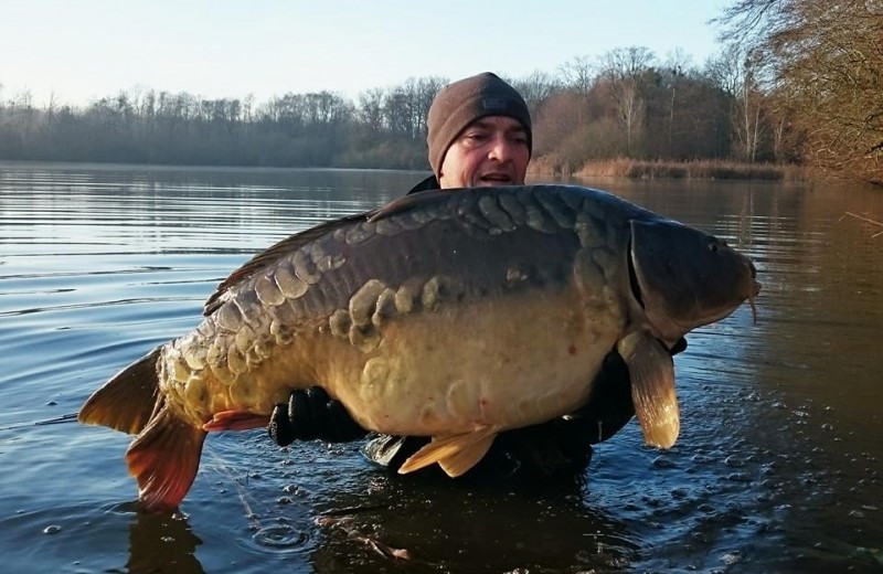 Carp fishing France at Brocard Large