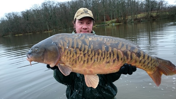 carp fishing in France at Brie