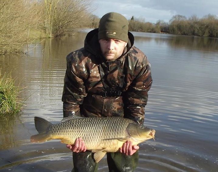 stocking young carp at Villefond