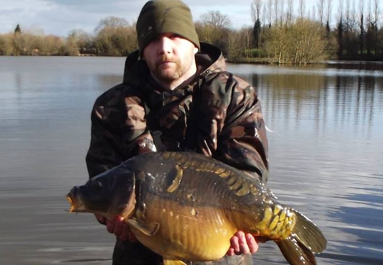 stocking young carp at Villefond
