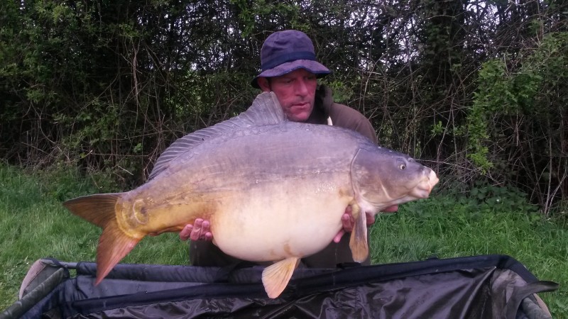 villefond big french carp fishing