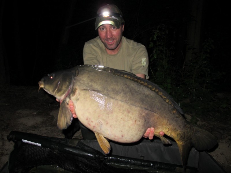 carp fishing in france at Laroussi