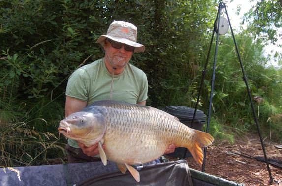 big carp fishing in france at Bletiere
