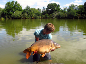 Glehias French carp fishing lake