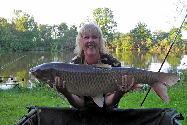 French carp lake Glehias