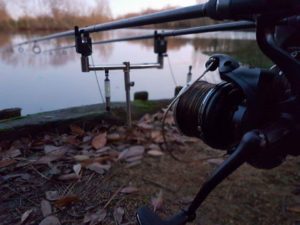 carp fishing winter in france