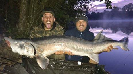 carp fishing in france blue lake