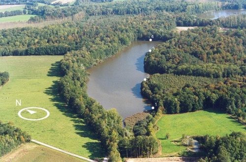 brocard small carp lake in france