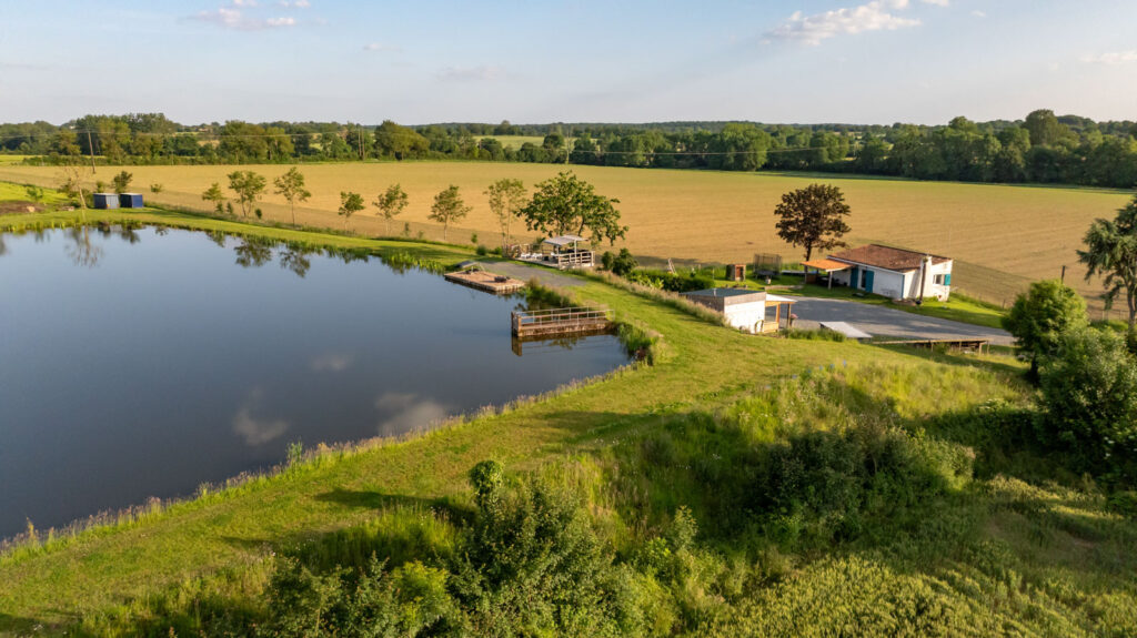 Heart Lake Family Friendly Carp Fishing in France
