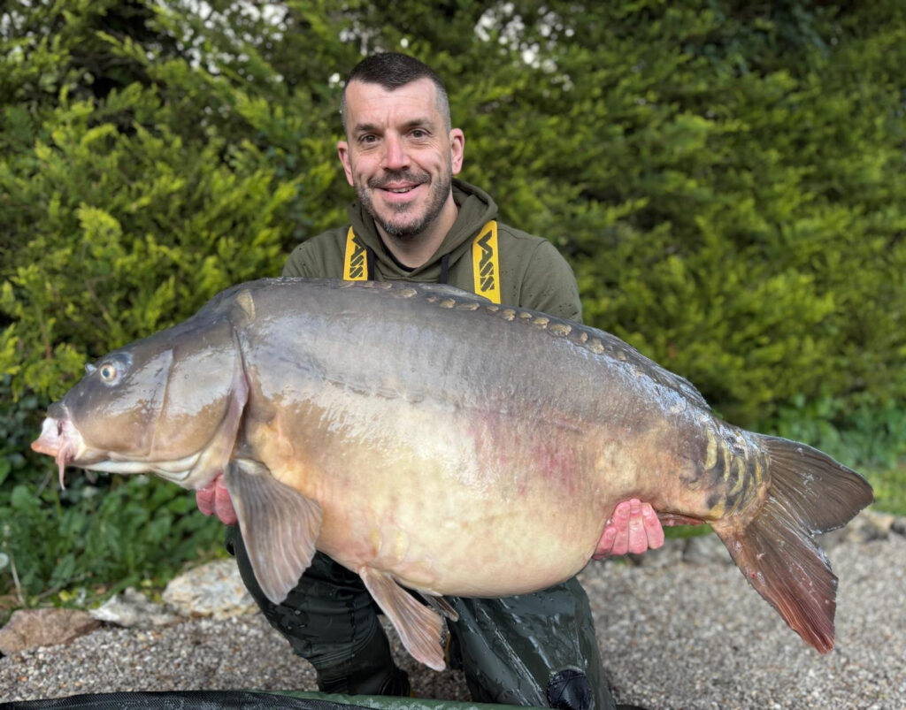 Carp fishing in France, La Fonte mirror carp