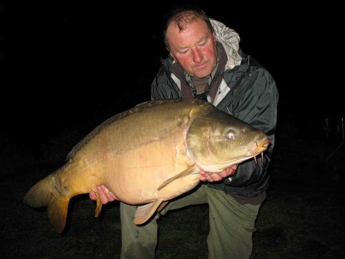 32lb 7oz mirror carp