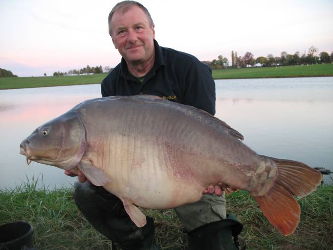 Carp fishing in France at Boux