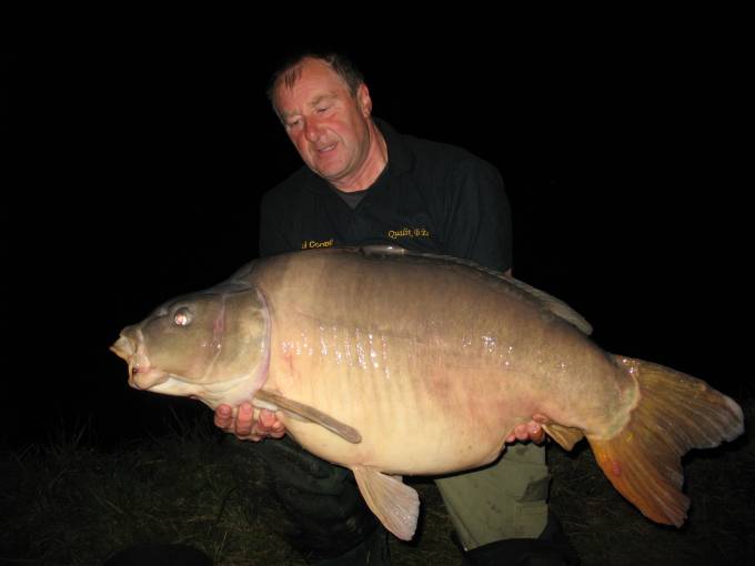 Carp fishing in France at Boux
