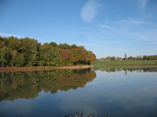 Carp fishing in France at Boux