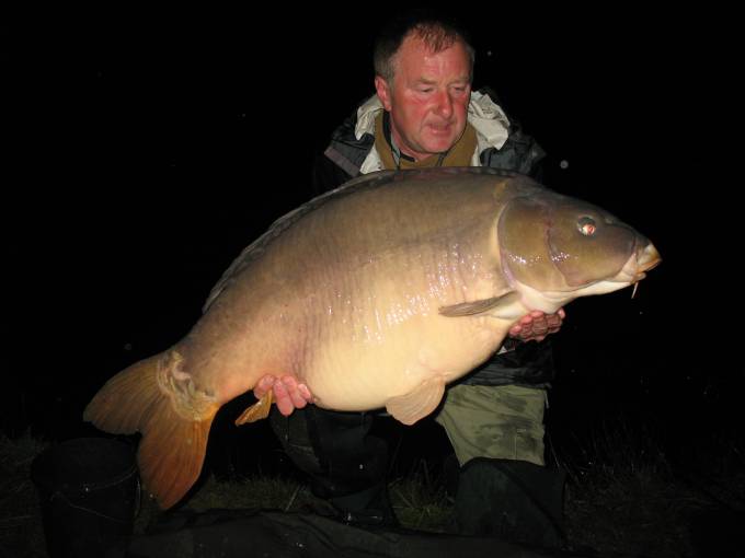 Carp fishing in France at Boux