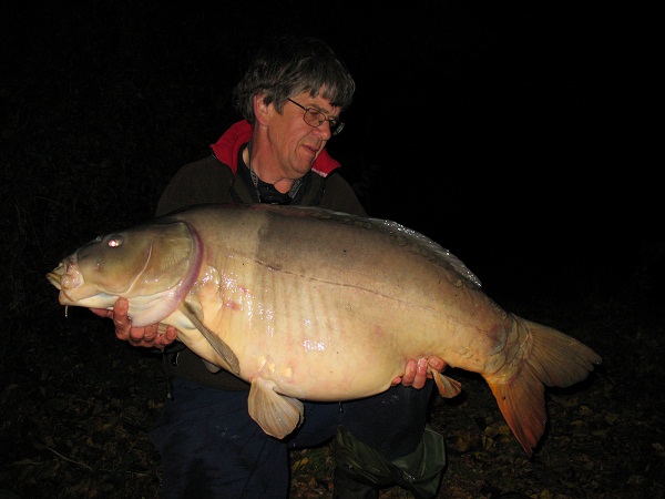 Carp fishing in France at Boux