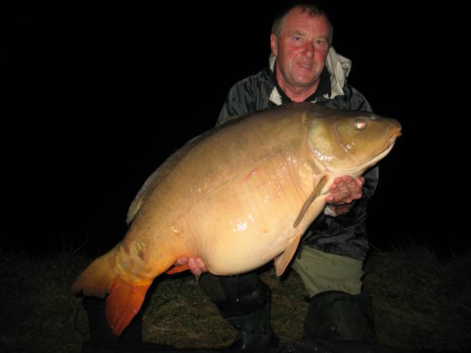 Carp fishing in France at Boux