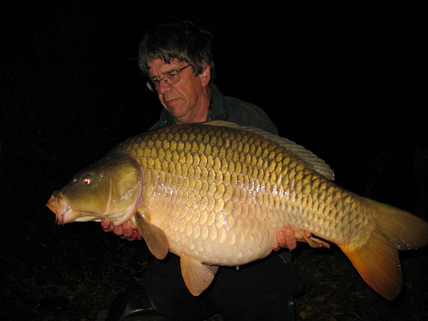 Carp fishing in France at Boux