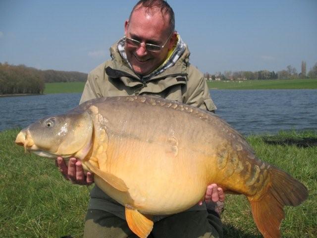 Specimen carping in France at Boux