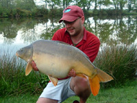 Carp fishing France