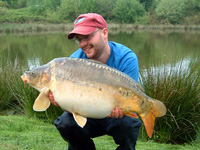 Carp fishing France
