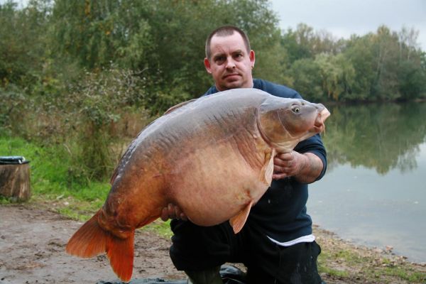 60lb carp from Laroussi France