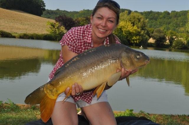 The first carp of the holiday