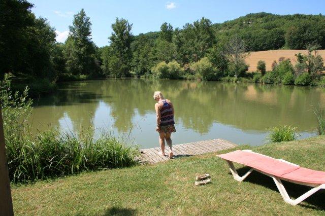 Carp Fishing at Mas Bas Lotus Lake