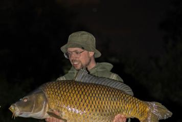 A beautiful koi is out - 4