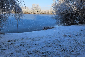 Winter has arrived at the lake! - 2
