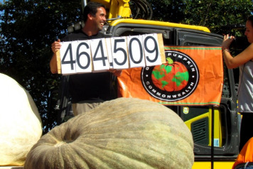 Giant Vegetables Results  - 2