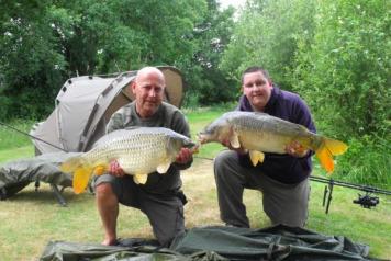 First night and 10 fish landed  - 2