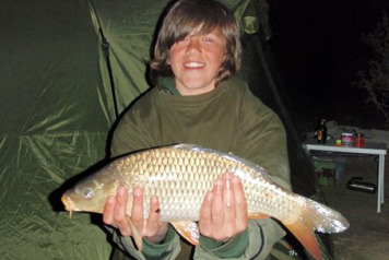 Mattie Carey Starts Juniors Lake Record Common Carp!! - 3