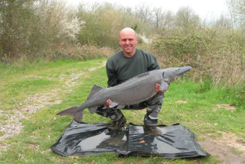 Another new lake record and french record Brown back sturgeon! - 3