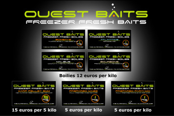 Baits Available for the 2022 Season - 1