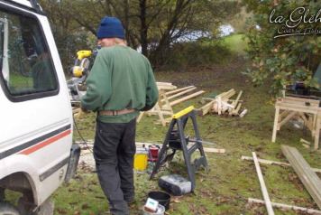 Cabin Build Pt 3. Outline Structure Really Shaping Up - 6