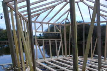 Cabin Build Pt 3. Outline Structure Really Shaping Up - 5