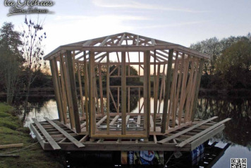 Cabin build Pt 4. Finishing up the Exterior Framework. - 5