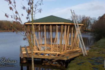 Cabin Build Pt 6. Roof done! - 2