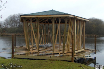 Cabin Build Pt 6. Roof done! - 6