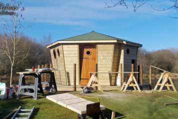 Cabin Build Pt 10. Doors & Floors & More! - 1