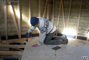 Cabin Build Pt 10. Doors & Floors & More! - 4