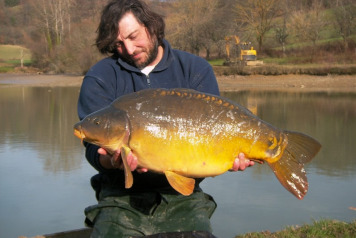 Draining of the main lake 2014 - 5