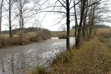The main lake photos when drained - 3