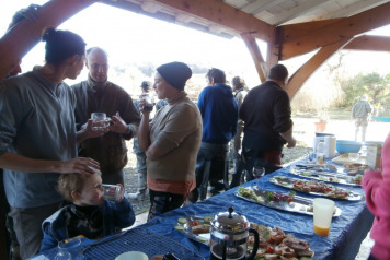 Draining of the main lake 2014 - 2