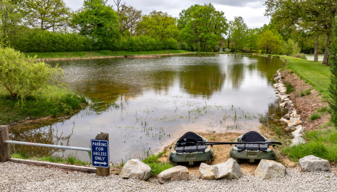 Maniere, Carp fishing in France with accommodation, The Natural Swimming / Activity Lake
