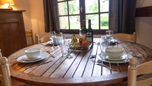 Mas Bas Lotus Lake, Carp fishing with accommodation, Kitchen & Dining (Ground Floor)
